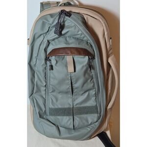 Vertx Tactical Backpack Nylon Green Beige Divider System Zip Unisex Adults